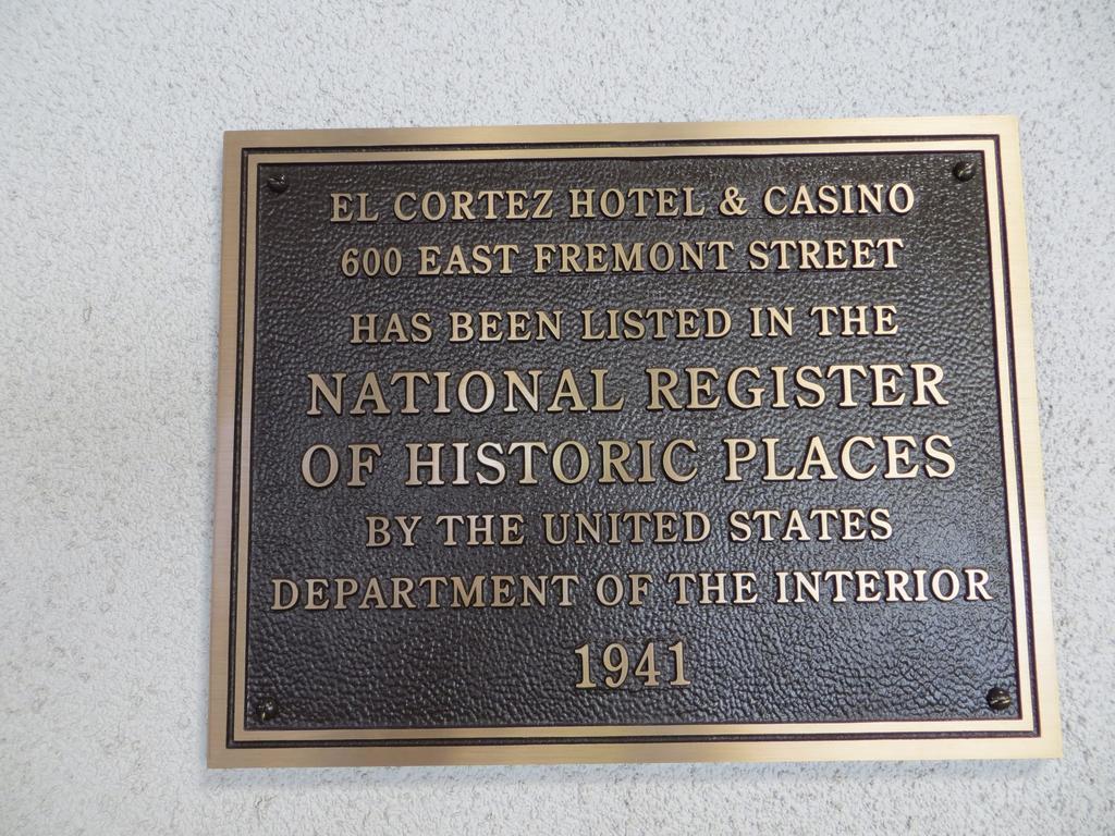 El Cortez Hotel & Casino Adults Over 21 Only Las Vegas Exterior photo